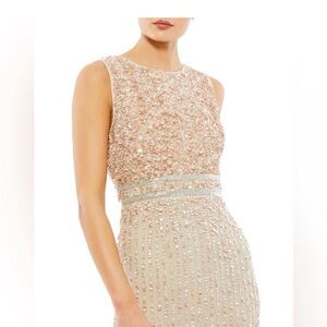Mac Duggal sequin dress NWT.